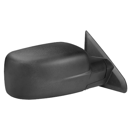 Spec-D Tuning Dodge Ram Right Manual Towing Mirror- Black Texture 09-19 RMV-RAM0915M-FS-R